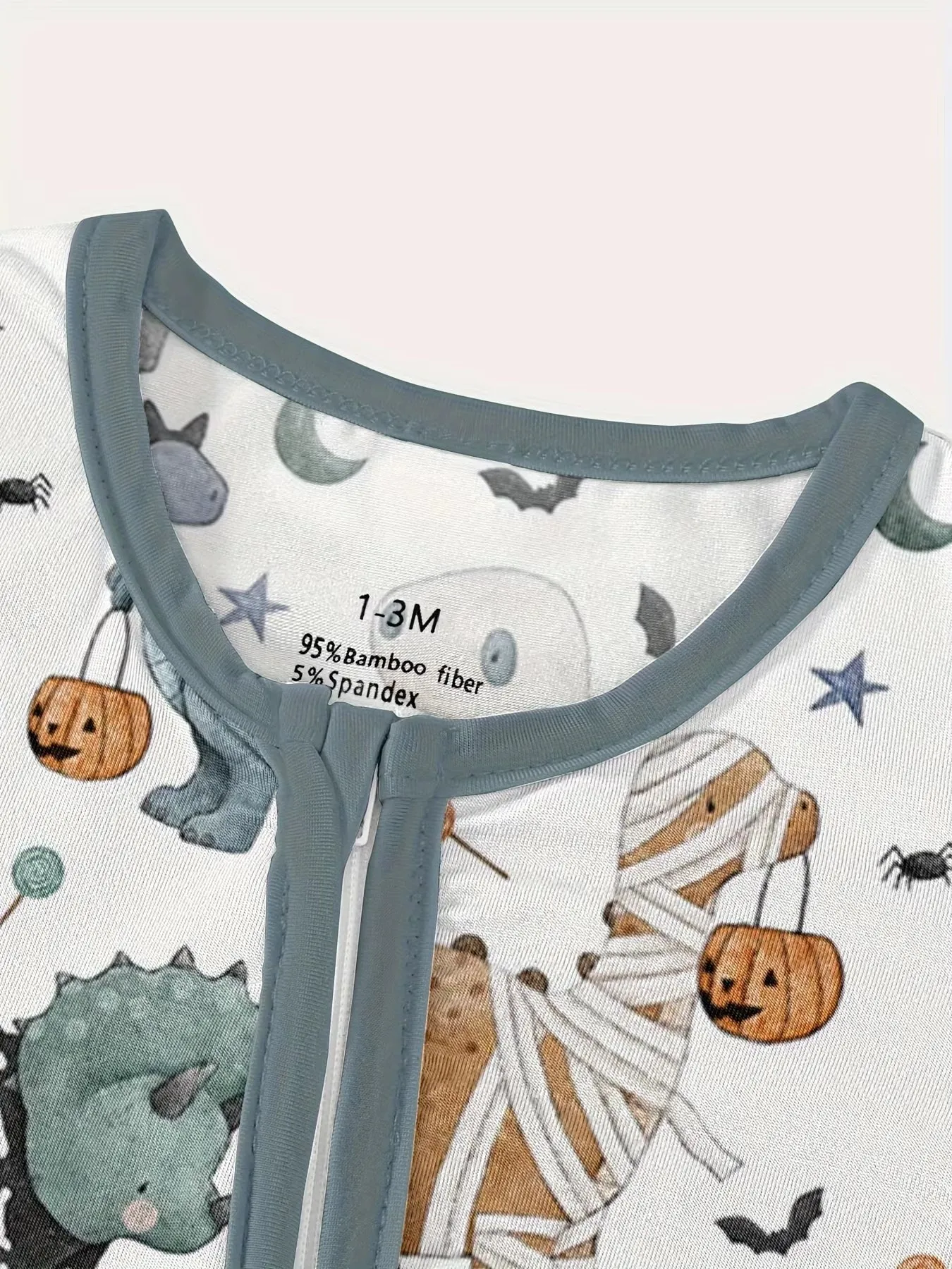19-24 monthsBamboo Fiber I Baby Romper Pajamas Bodysuit Print