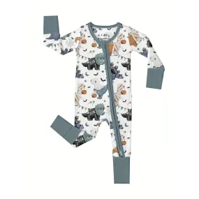 19-24 monthsBamboo Fiber I Baby Romper Pajamas Bodysuit Print