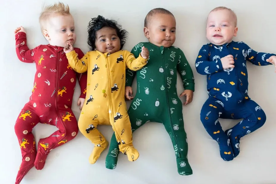 19-24 monthsBamboo Fiber I Baby Romper Pajamas Bodysuit Print