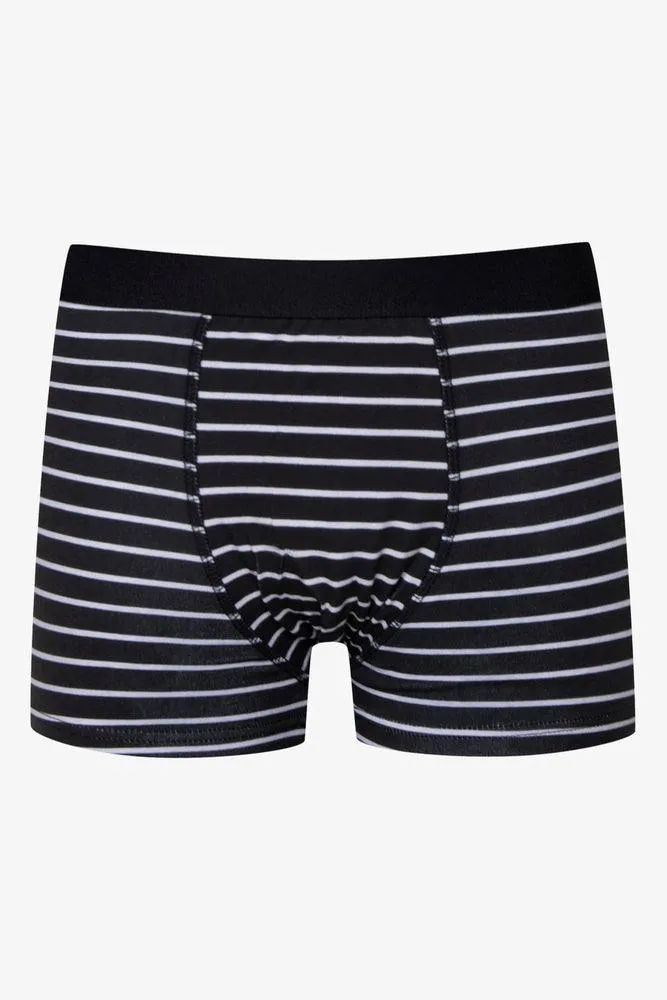 3 Pack Boxers Black & Grey