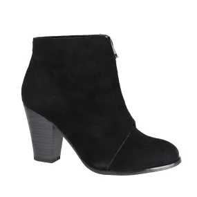 ABBY-02 BLACK SUEDE