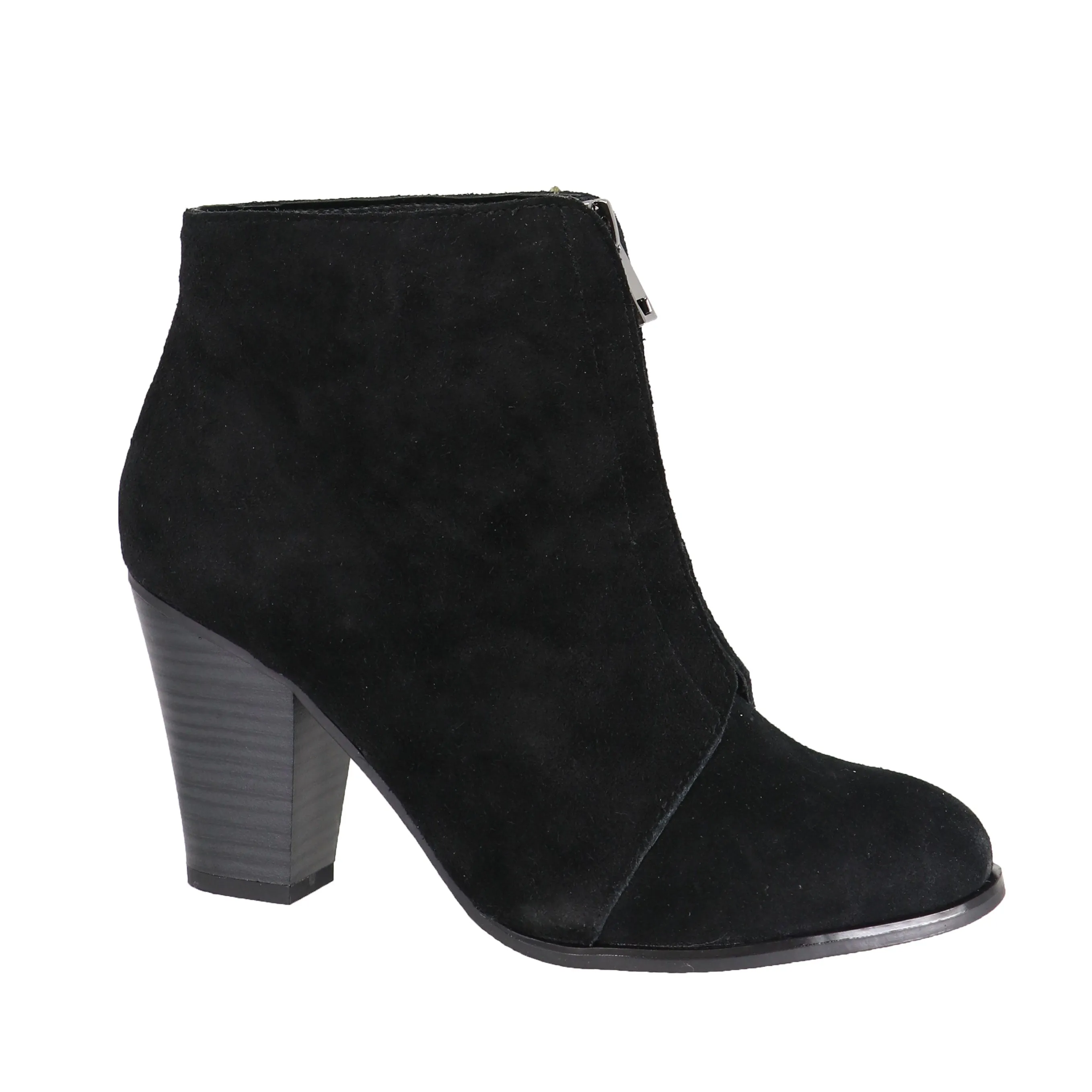 ABBY-02 BLACK SUEDE