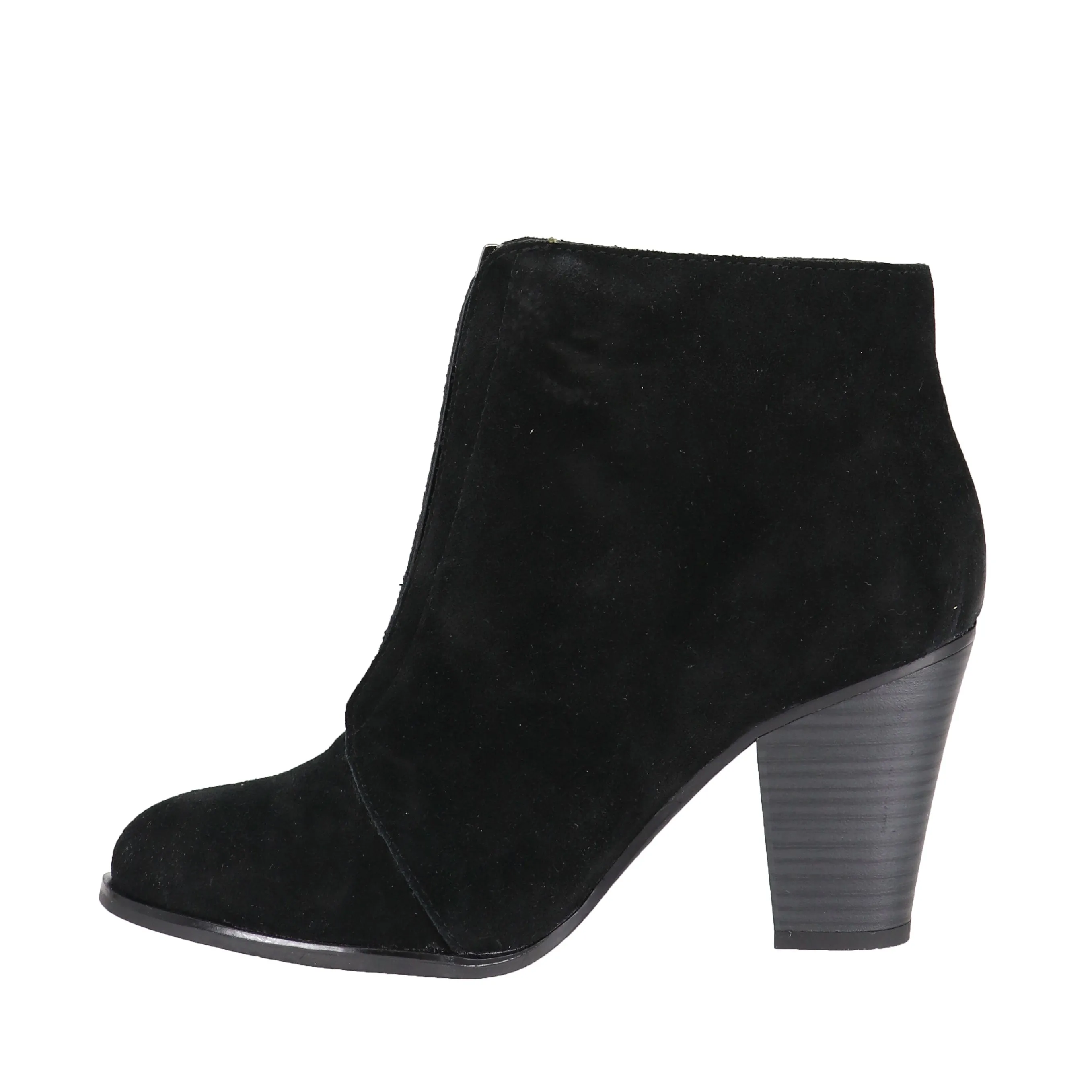 ABBY-02 BLACK SUEDE