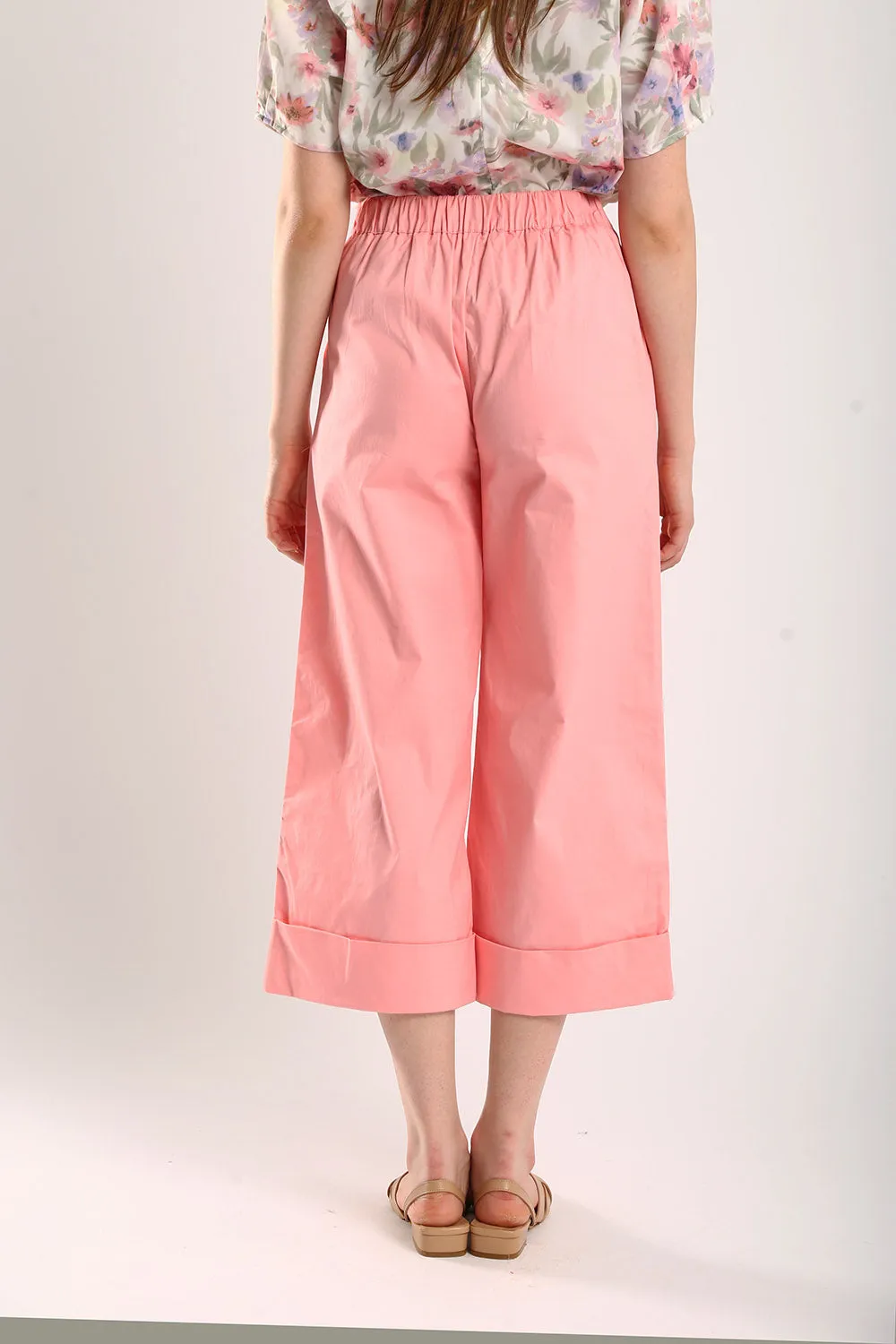 Amita Wide Leg Culottes in Pink
