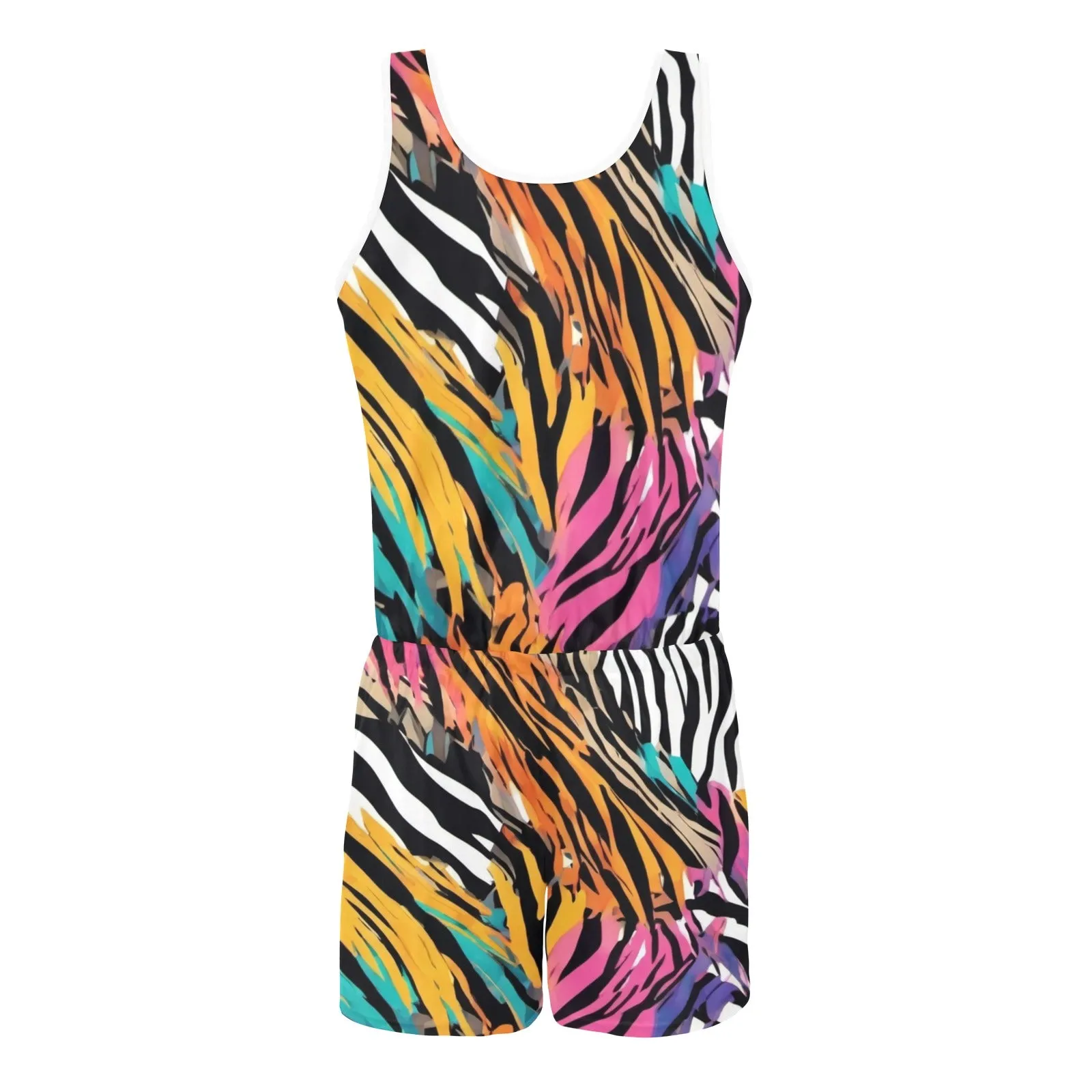 Animal Wild Women's Romper
