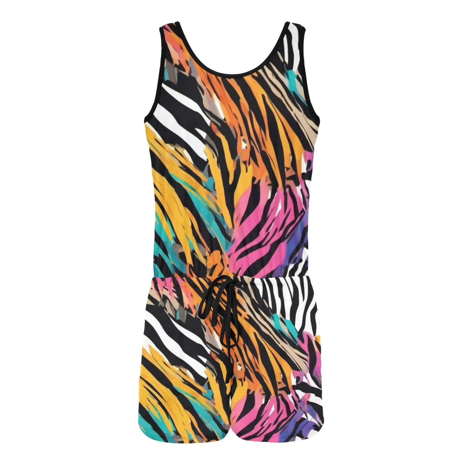Animal Wild Women's Romper