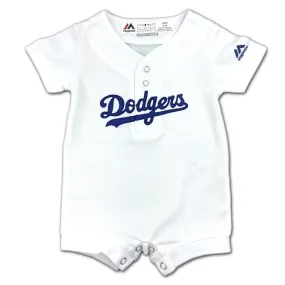 Authentic Dodgers Baby Jersey Romper