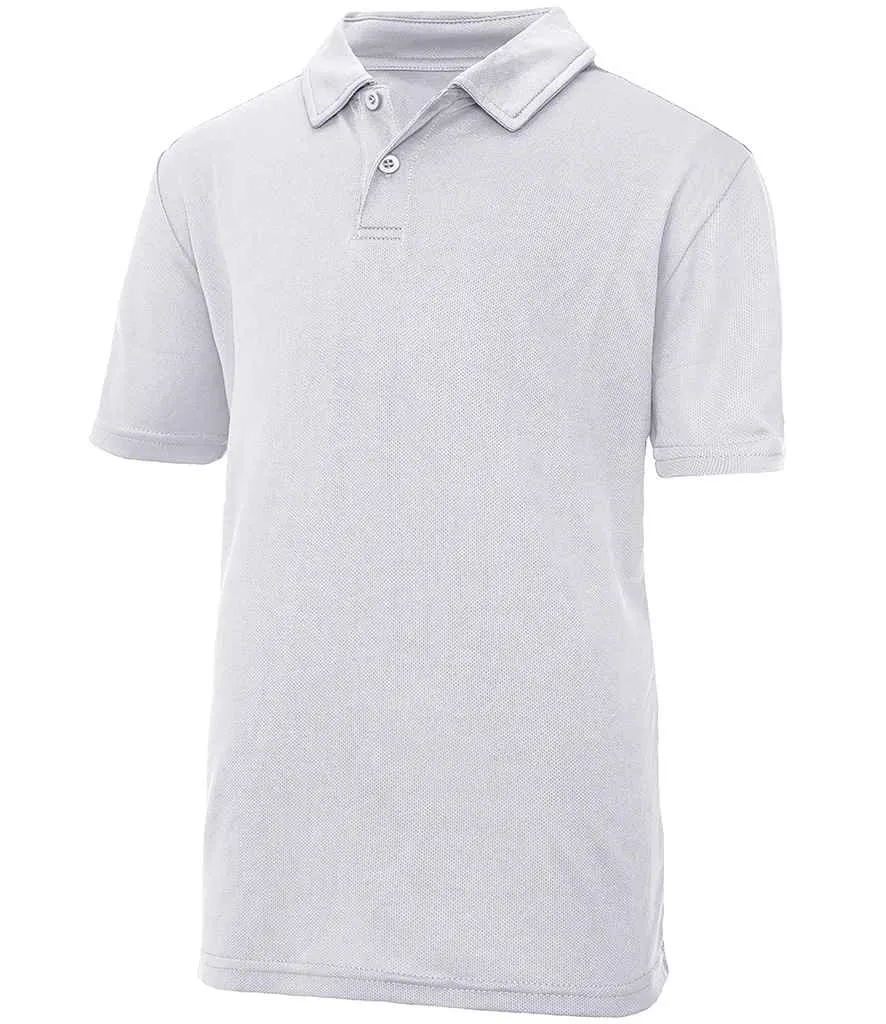 AWDis Kids Cool Polo Shirt | Heather Grey