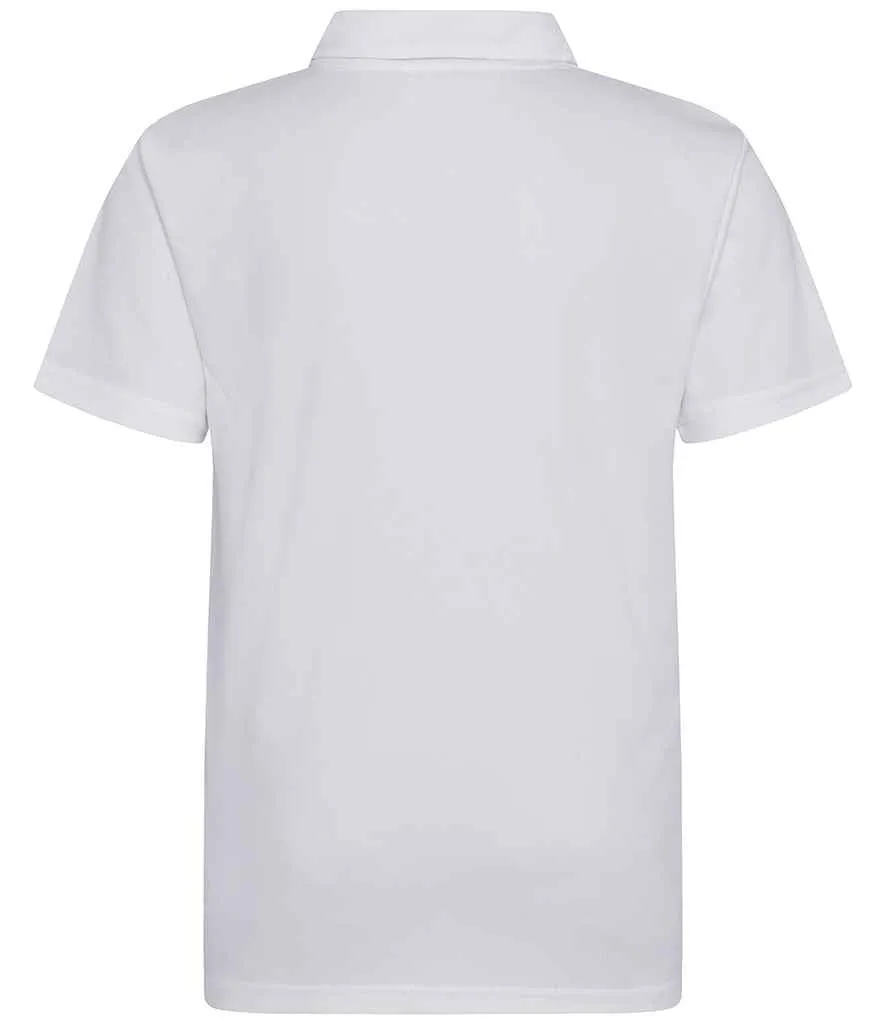 AWDis Kids Cool Polo Shirt | Heather Grey