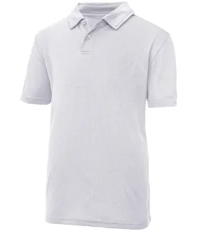 AWDis Kids Cool Polo Shirt | Heather Grey