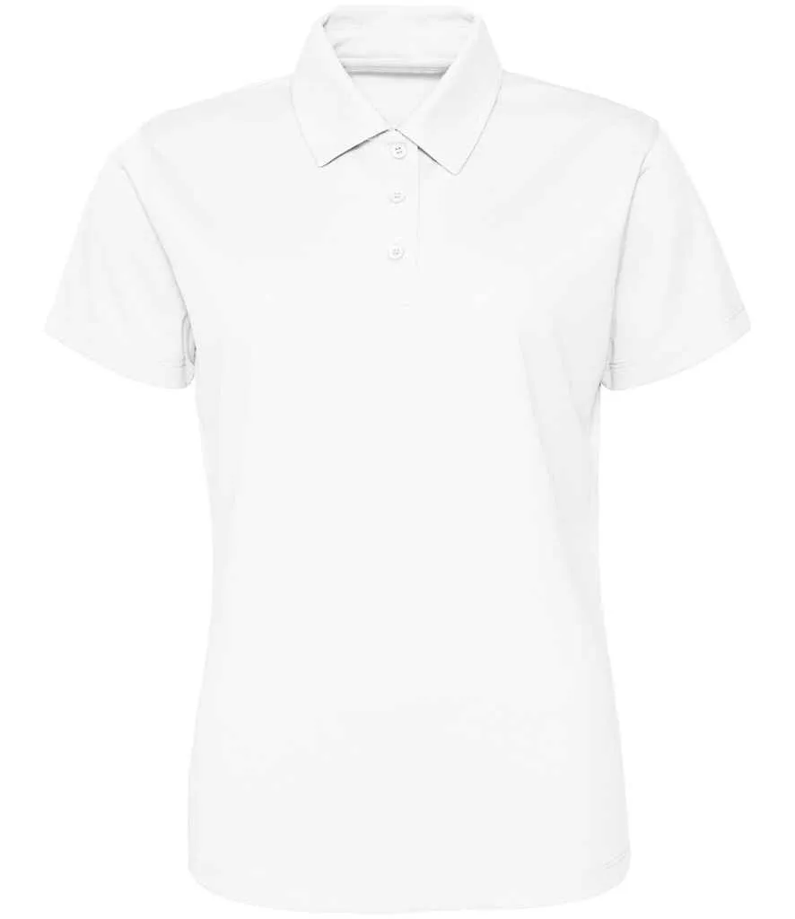AWDis Ladies Cool Polo Shirt | Arctic White