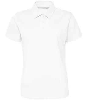 AWDis Ladies Cool Polo Shirt | Arctic White