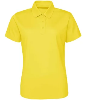 AWDis Ladies Cool Polo Shirt | Sun Yellow