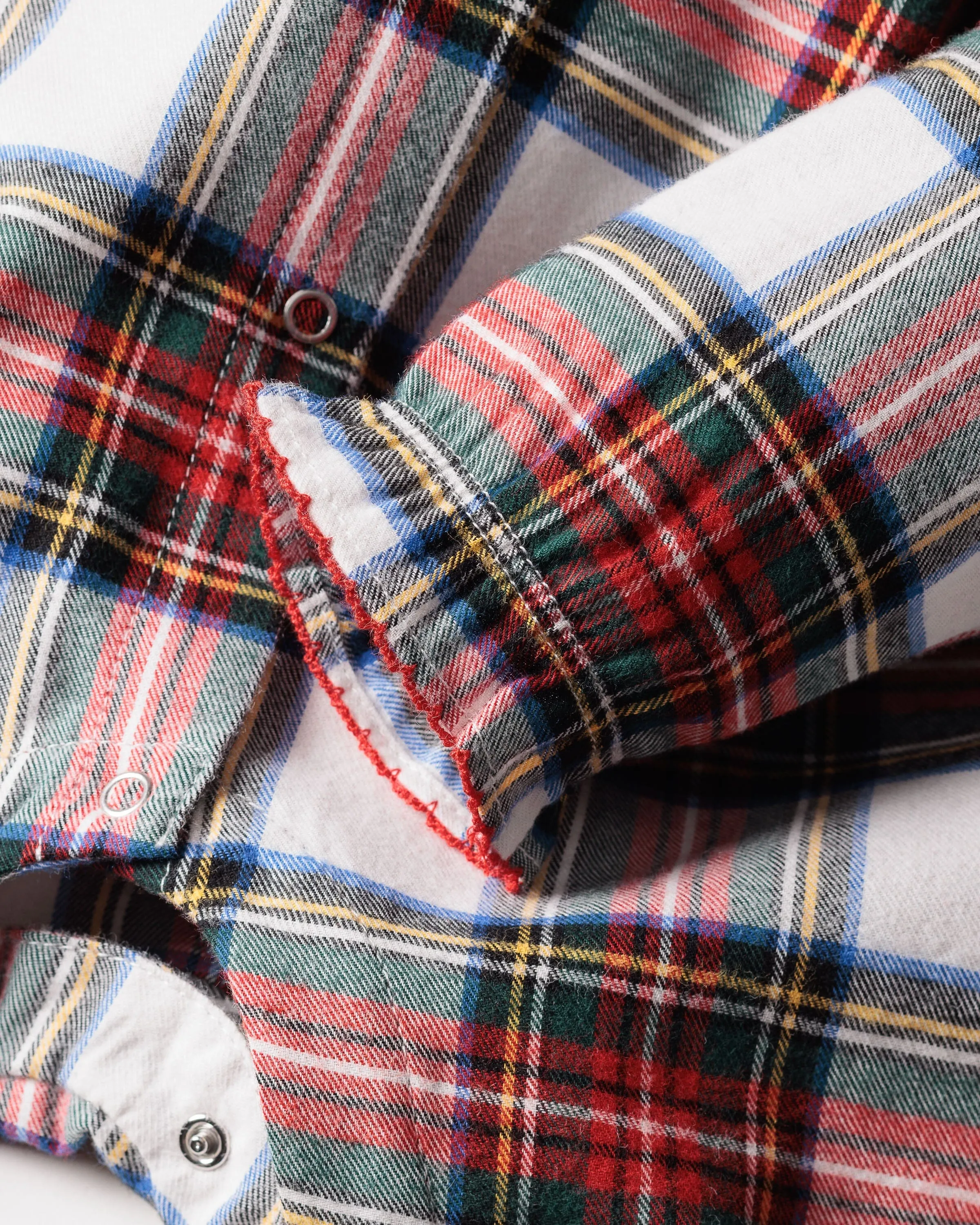 Baby's Twill Madeline Romper | Balmoral Tartan