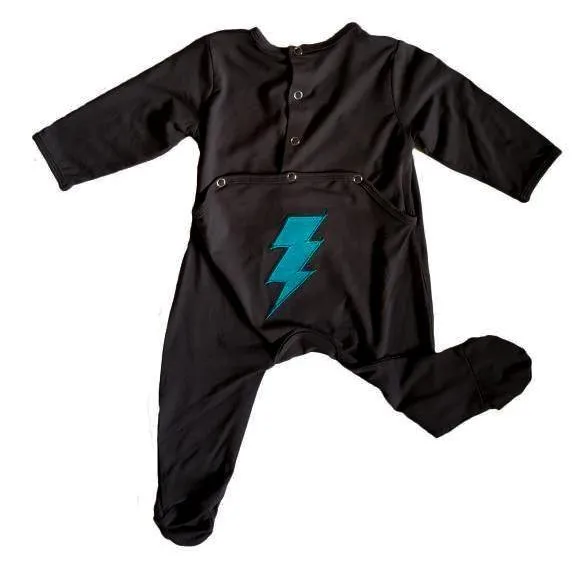 Bamboo "Backflap" Rear Opening Footie