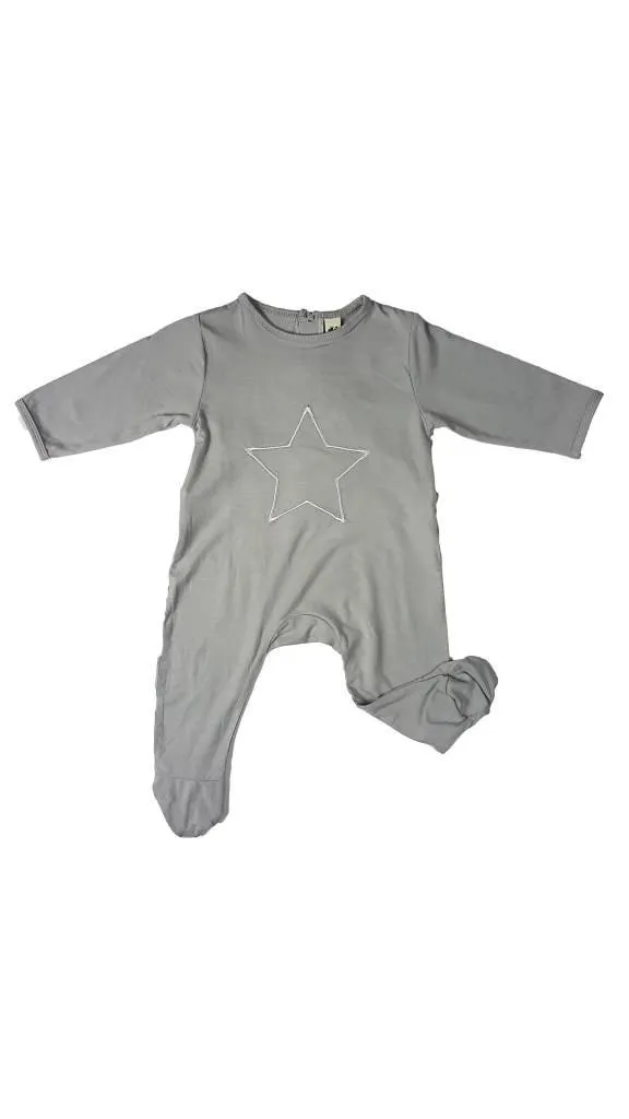 Bamboo "Backflap" Rear Opening Footie