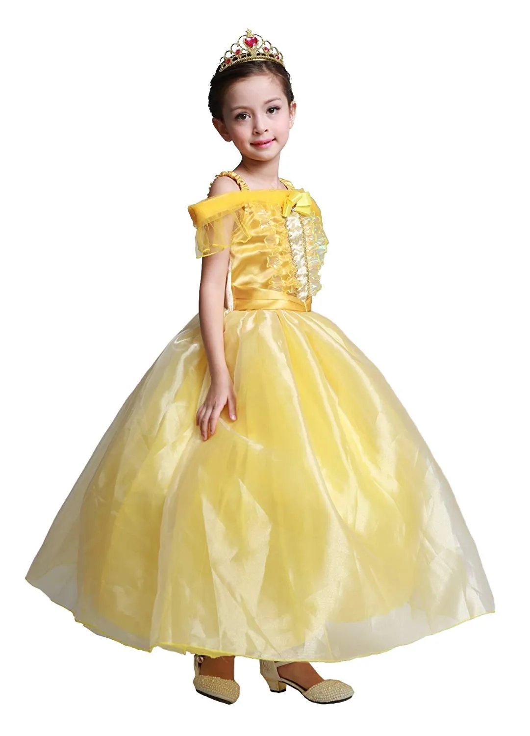 Belle Princess Dress with Accessories Set