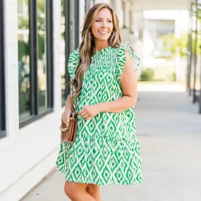 Better Around You Dress, Green