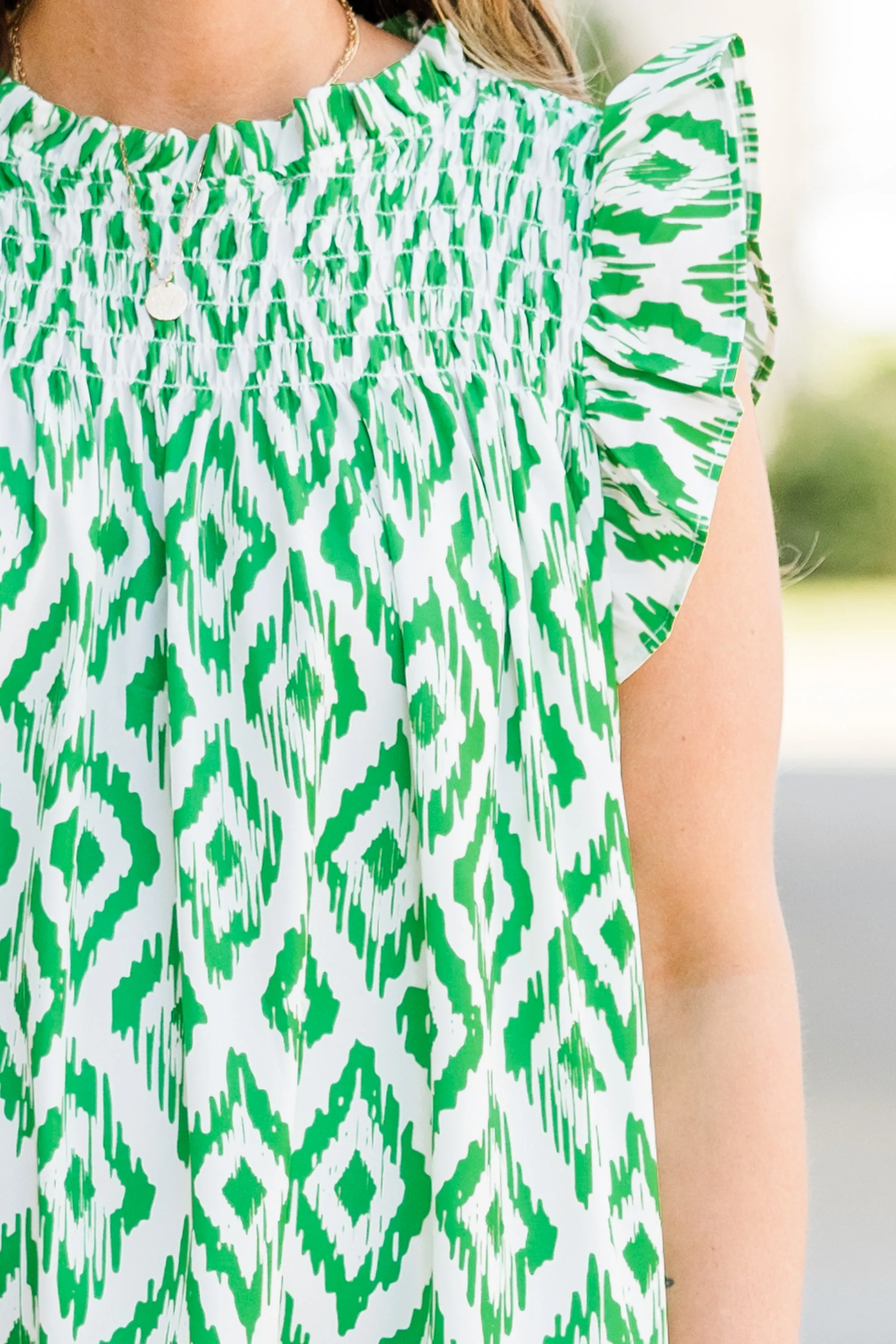 Better Around You Dress, Green
