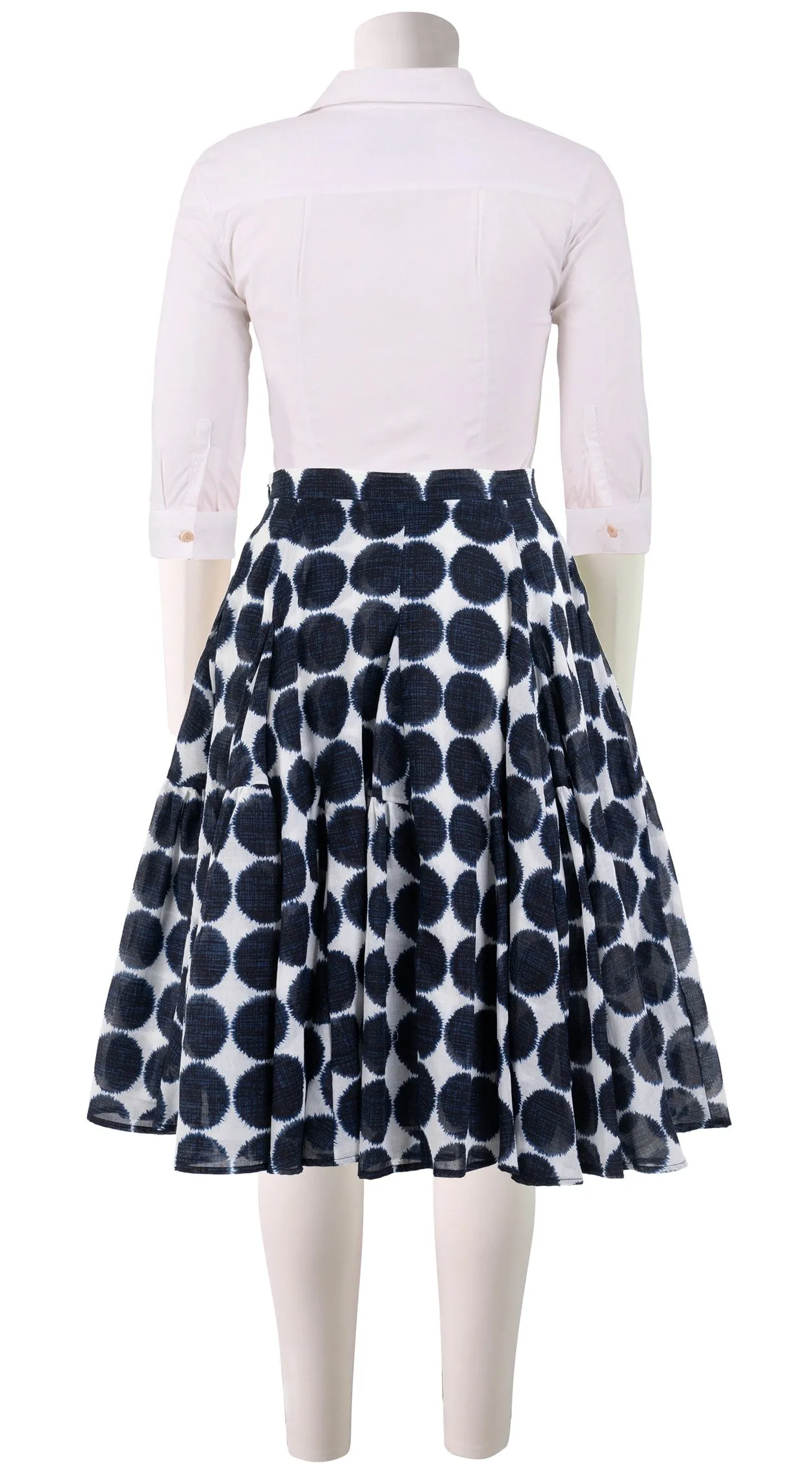 Birdy Skirt #2 Cotton Musola (Fuzzy Dots Small)