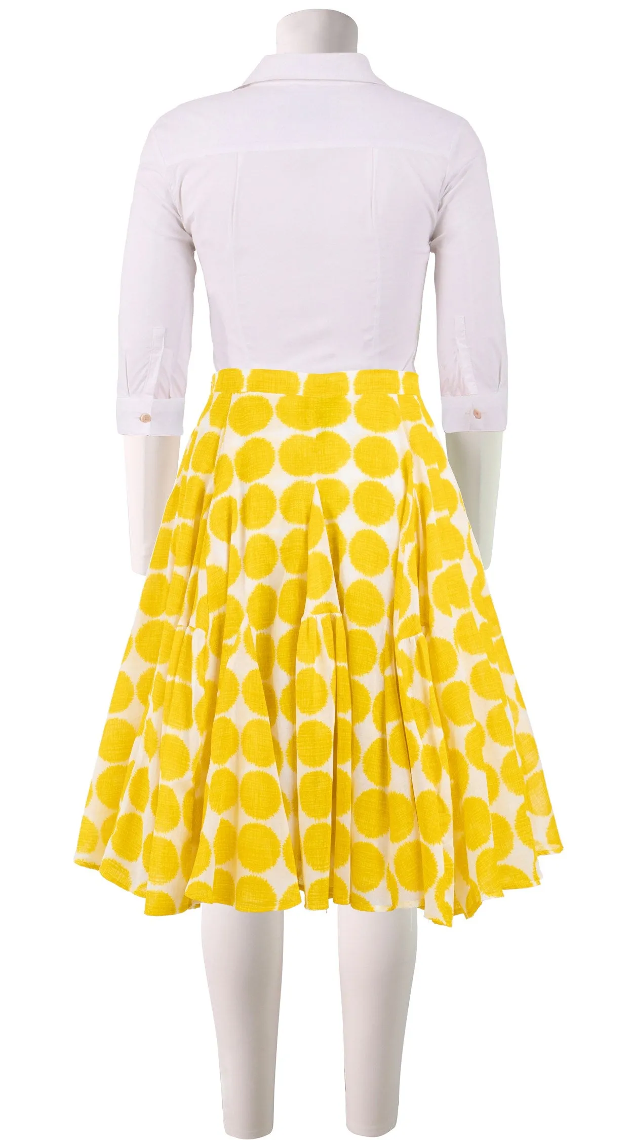 Birdy Skirt #2 Cotton Musola (Fuzzy Dots Small)