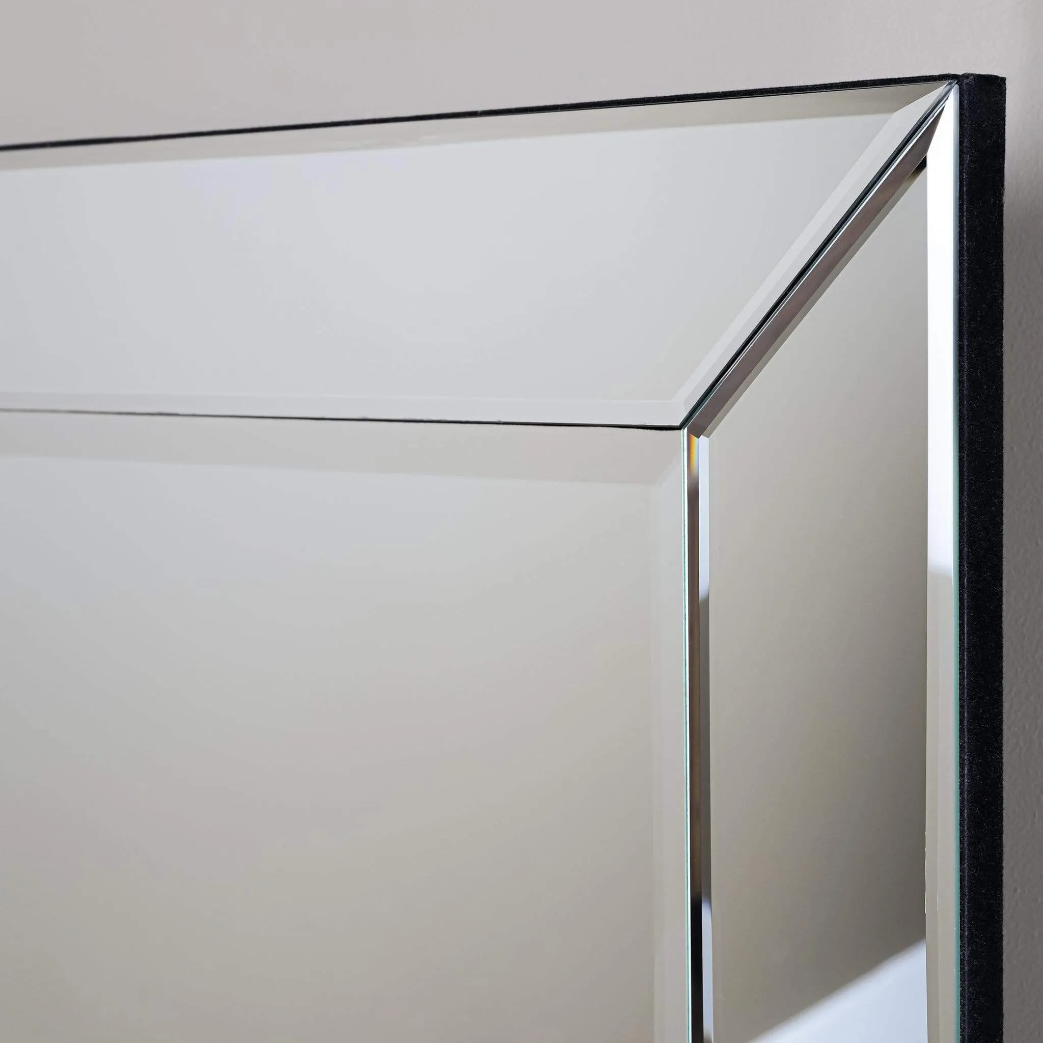 Brilliance Cut Bevelled Wall Mirror - 60 x 80cm