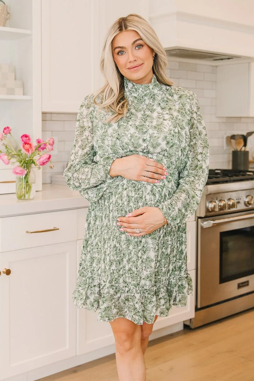 Brynley Dress in Green - FINAL SALE