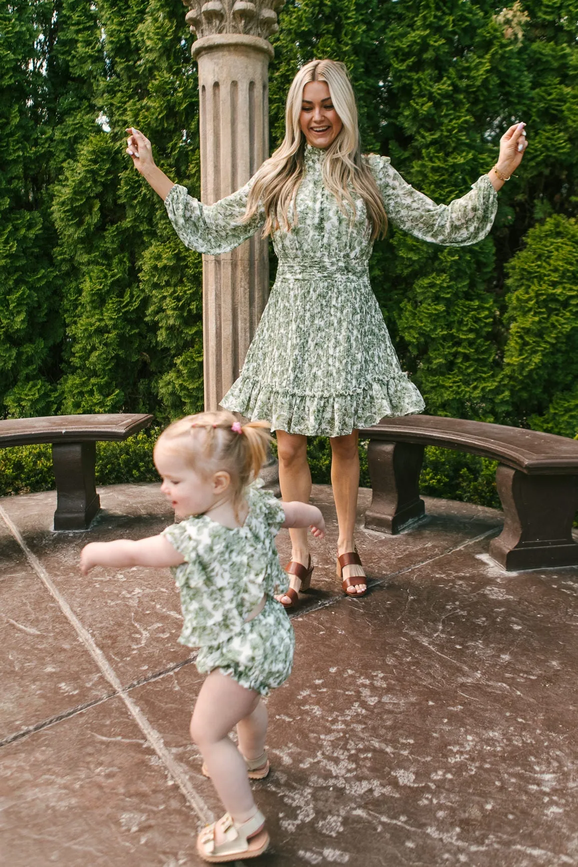 Brynley Dress in Green - FINAL SALE