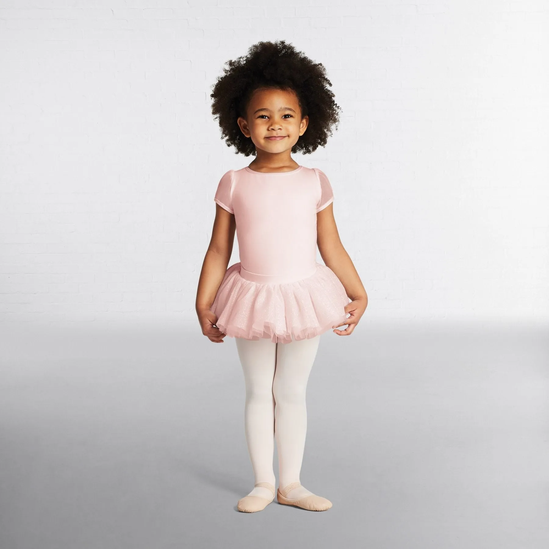 Capezio Glitter Tutu Skirt- Black/Pink/White