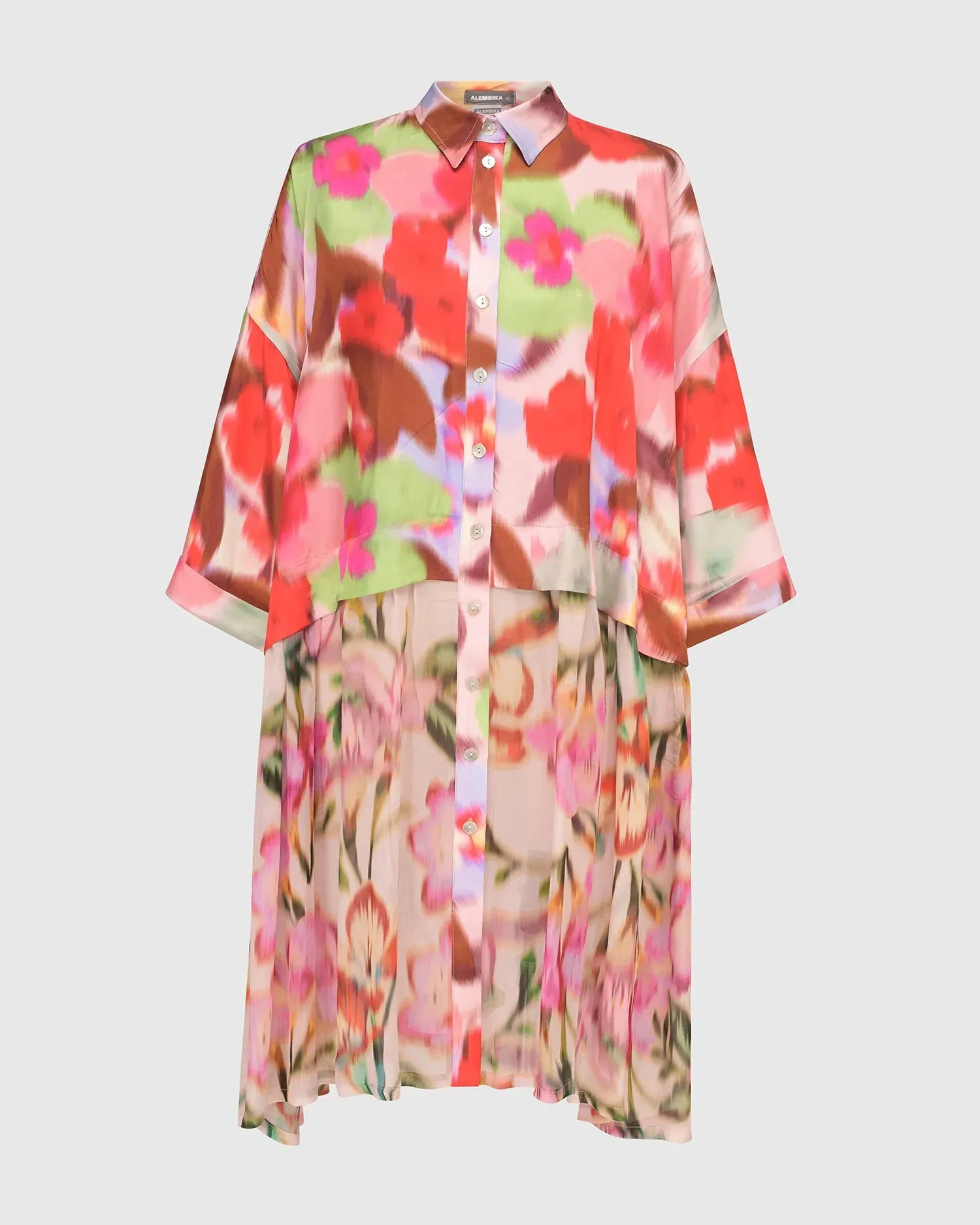 Cherry Blossom Babydoll Top, Blush