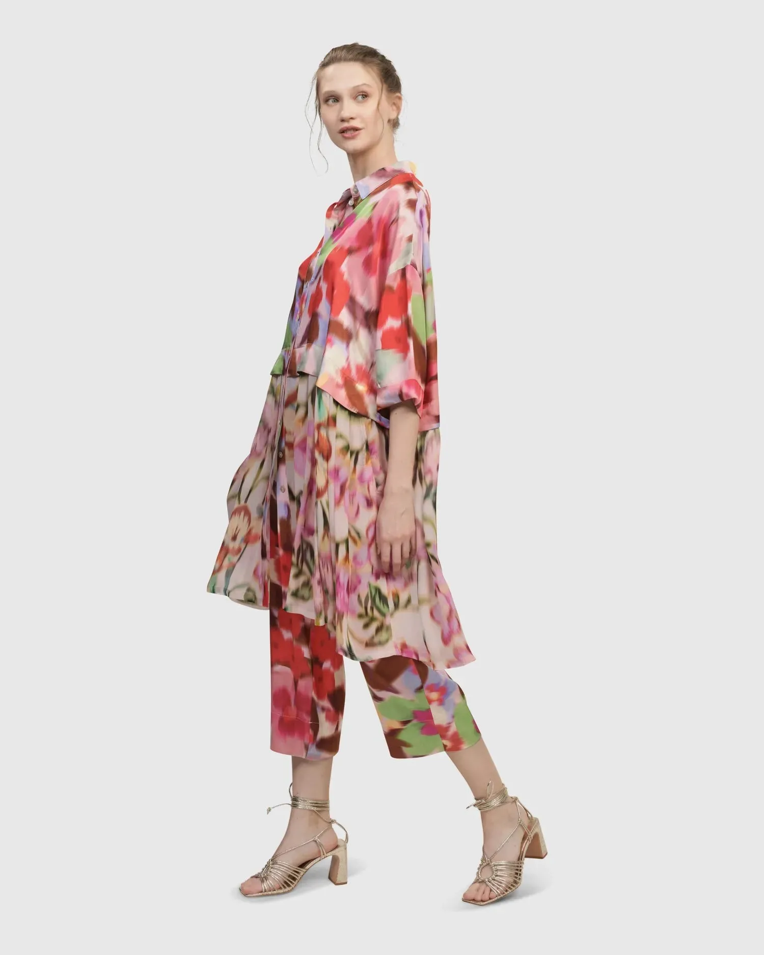 Cherry Blossom Babydoll Top, Blush