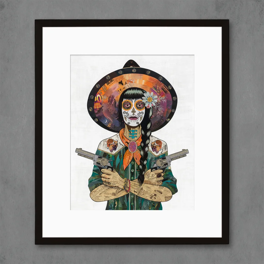 COSMIC BISON limited edition paper print