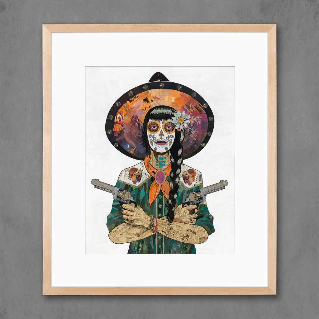 COSMIC BISON limited edition paper print