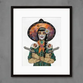 COSMIC BISON limited edition paper print