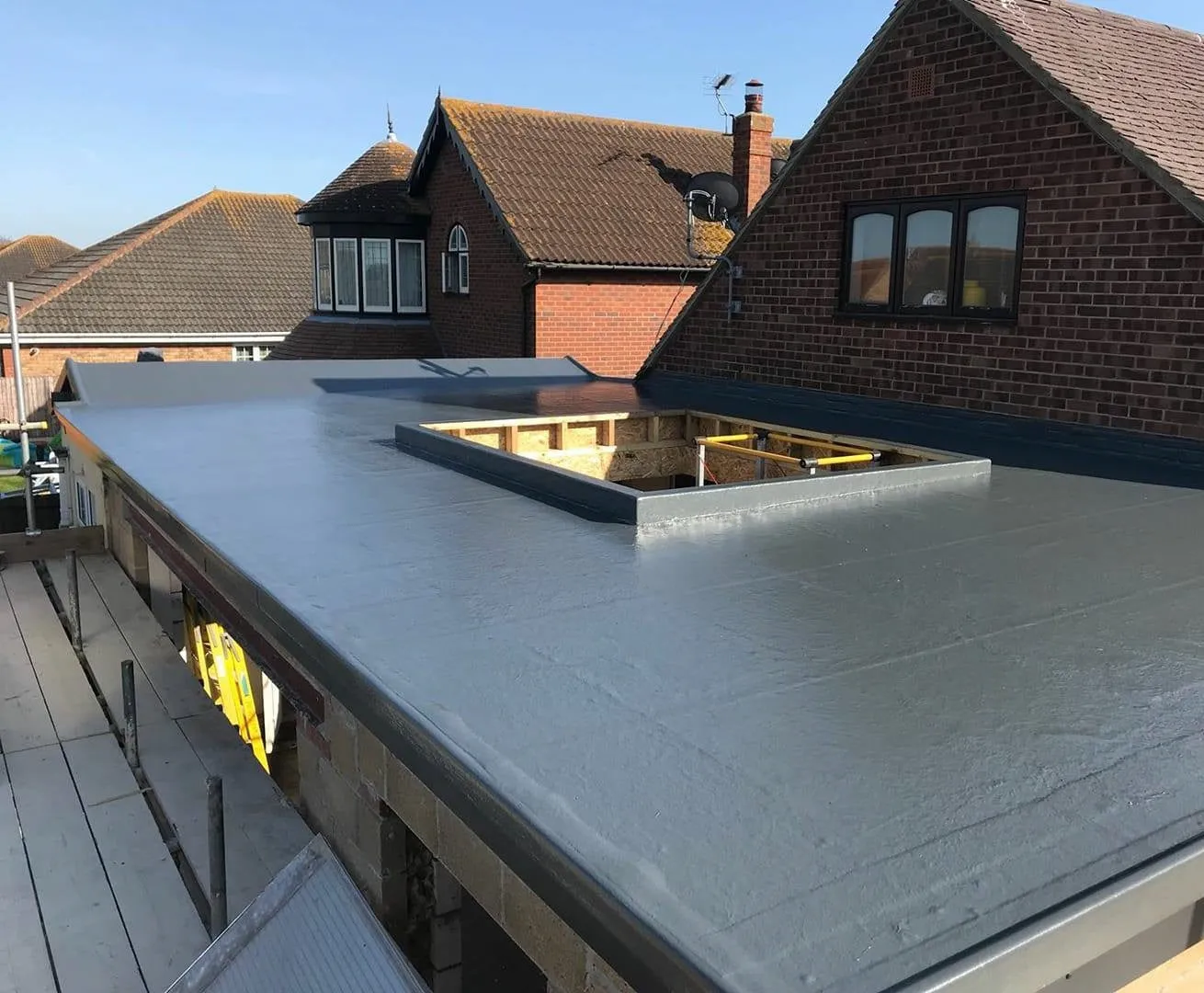 Cromar PRO 25 GRP Dark Grey Fire Retardant Top Coat - 10kg