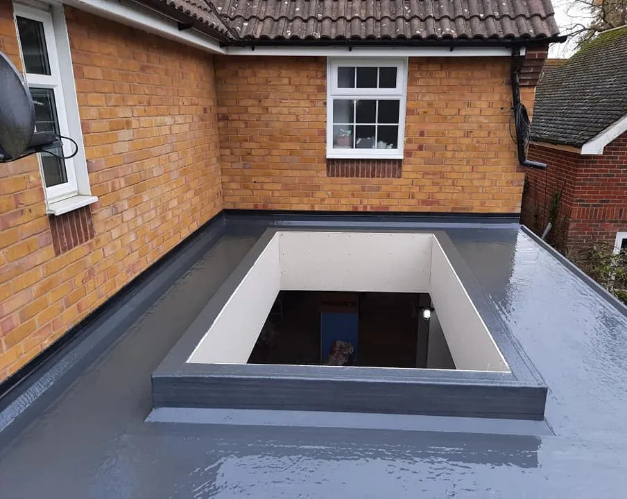 Cromar PRO 25 GRP Dark Grey Fire Retardant Top Coat - 10kg