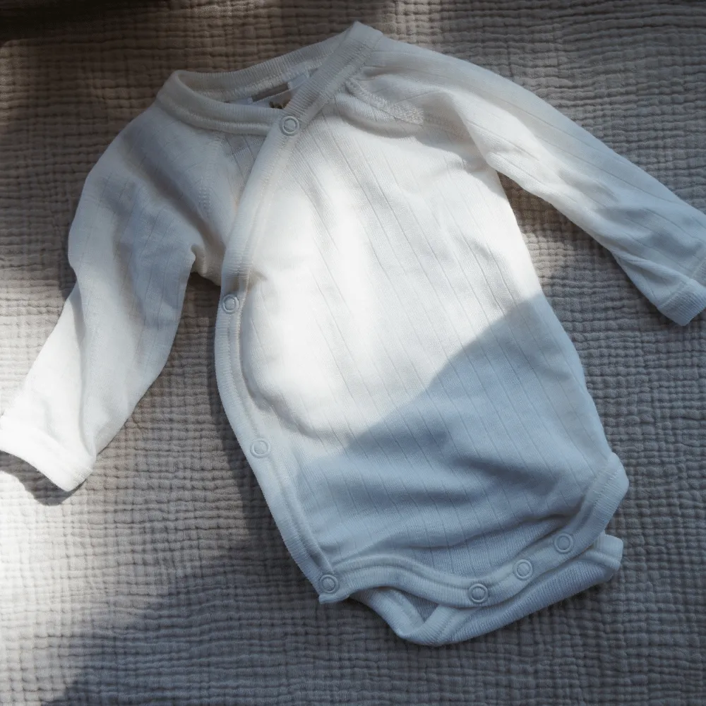 Cross-over body - Long sleeve - 100% Wool