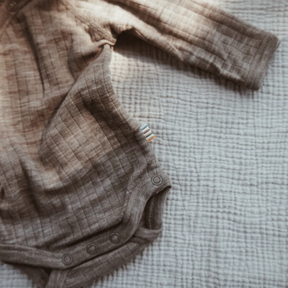 Cross-over body - Long sleeve - 100% Wool