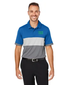 Custom Puma Men's Cloudspun Highway Polo, Bright Cobalt