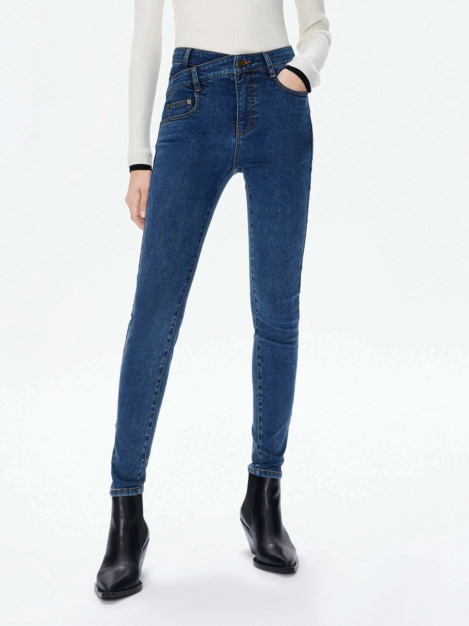Deconstruct Skinny Jeans