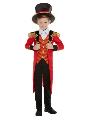 Deluxe Ringmaster Costume Boys