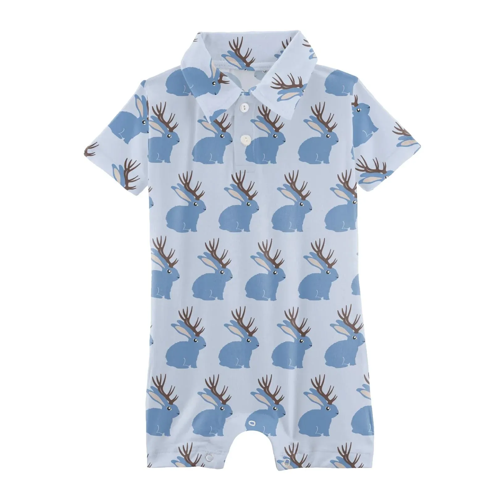 Dew Jackalope Polo Romper 18-24M