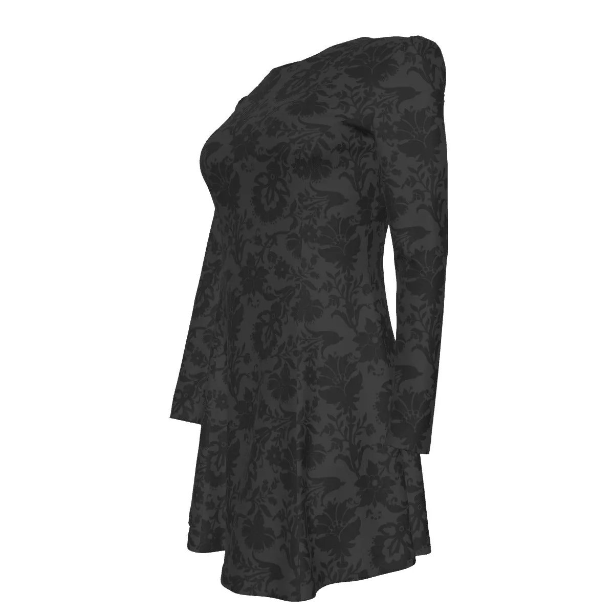 Dorain Gray Pleated Dress