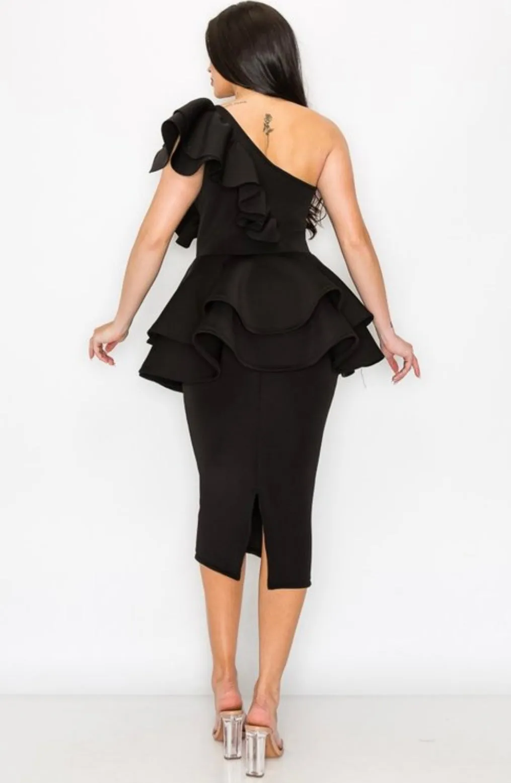 Elegance Ruffle Dress