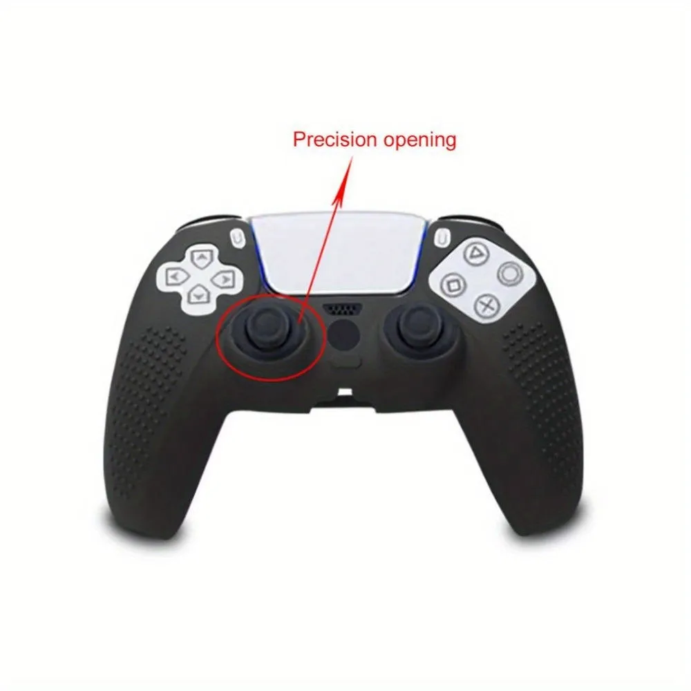 Enhanced Grip Silicone Protective Cover for PlayStation 5 Controller