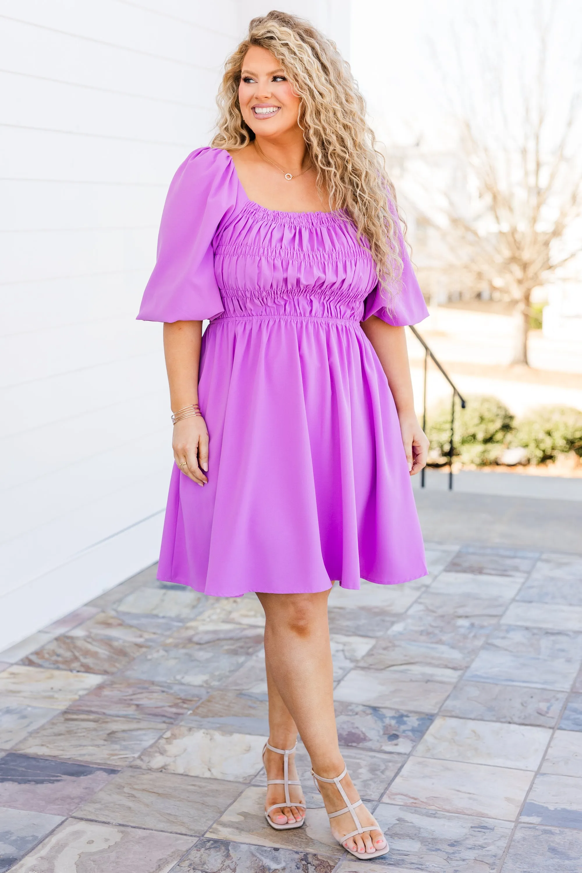 Fight The Feeling Dress, Orchid