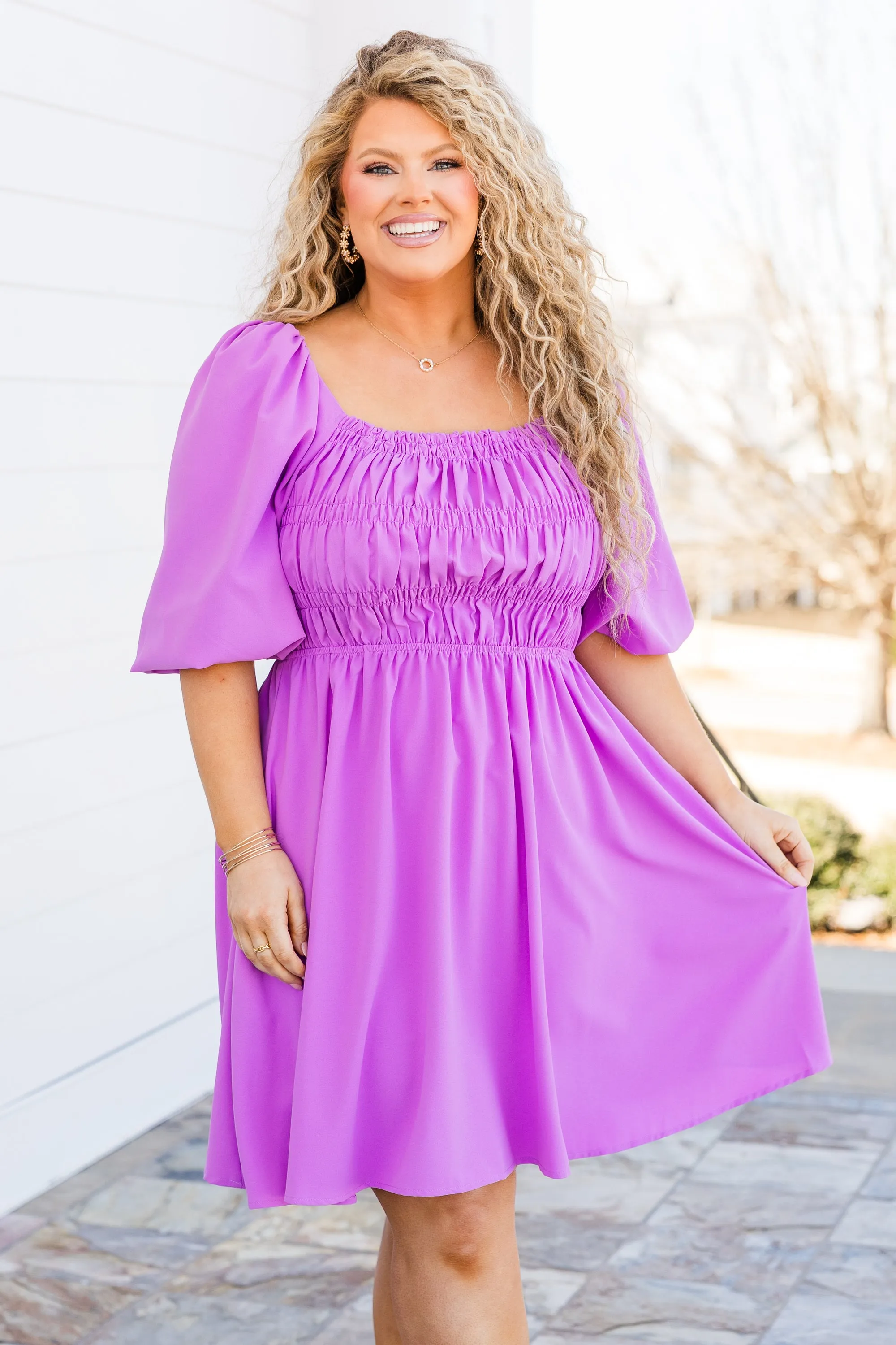 Fight The Feeling Dress, Orchid