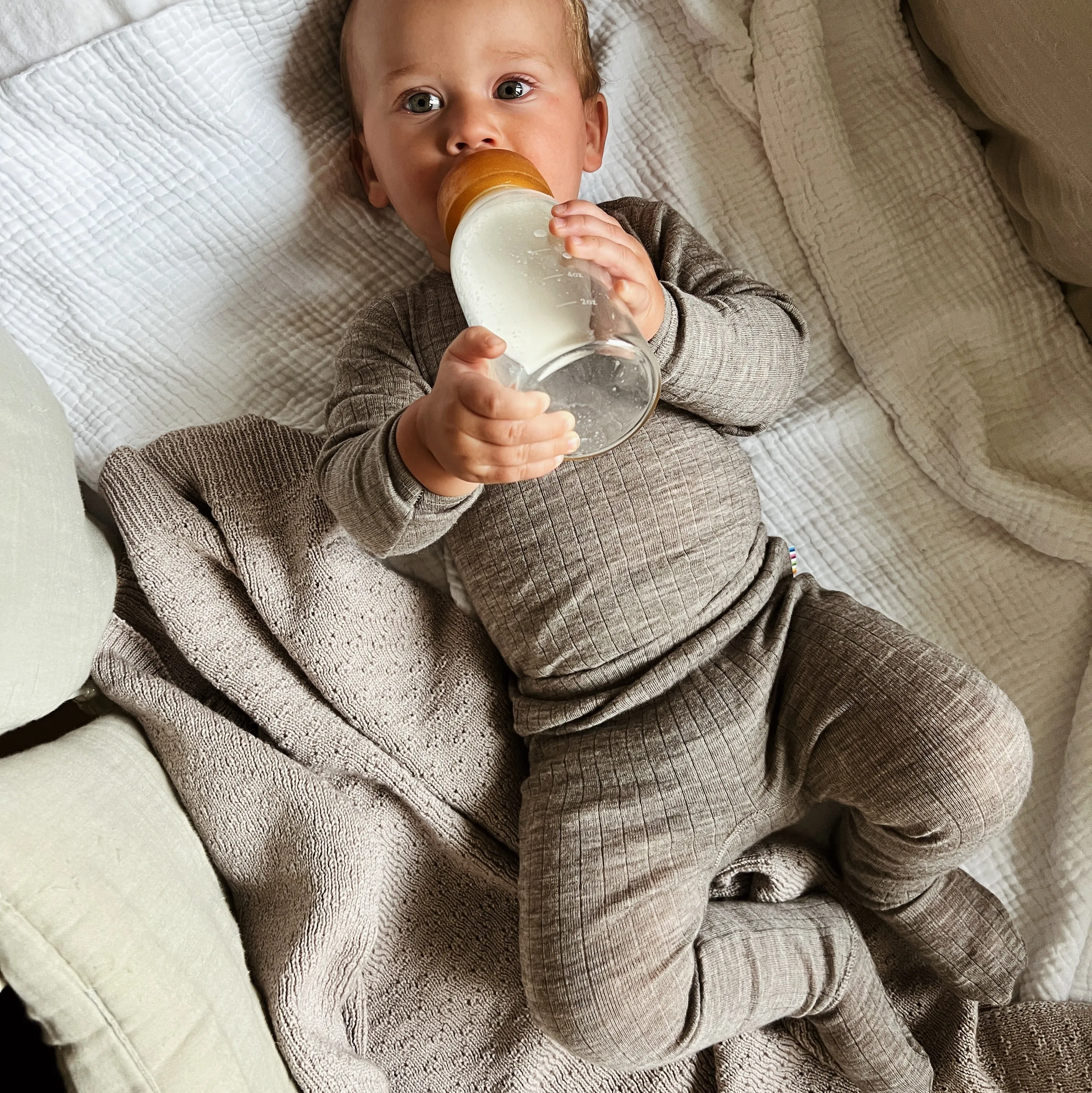 Footed pants - 100% Wool