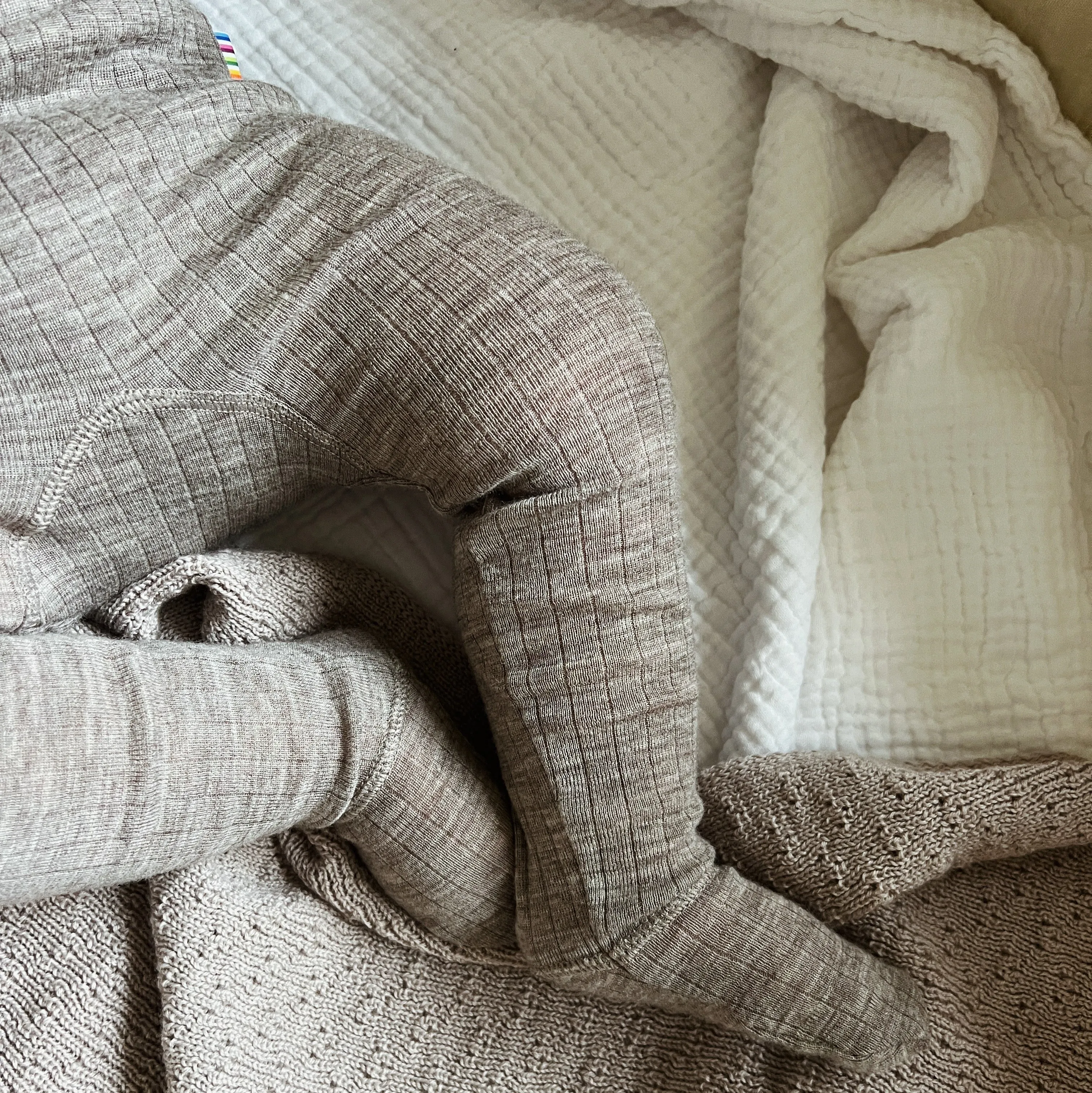 Footed pants - 100% Wool