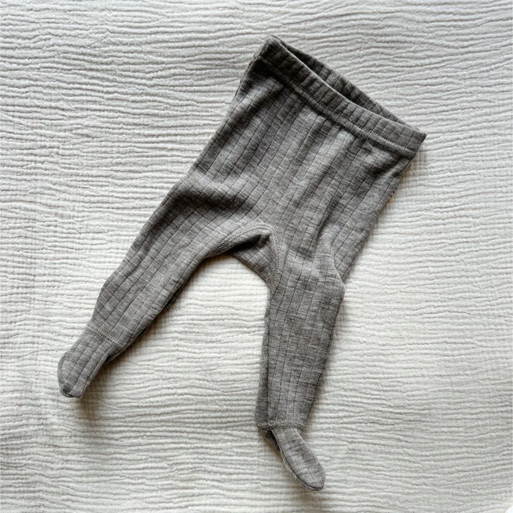 Footed pants - 100% Wool